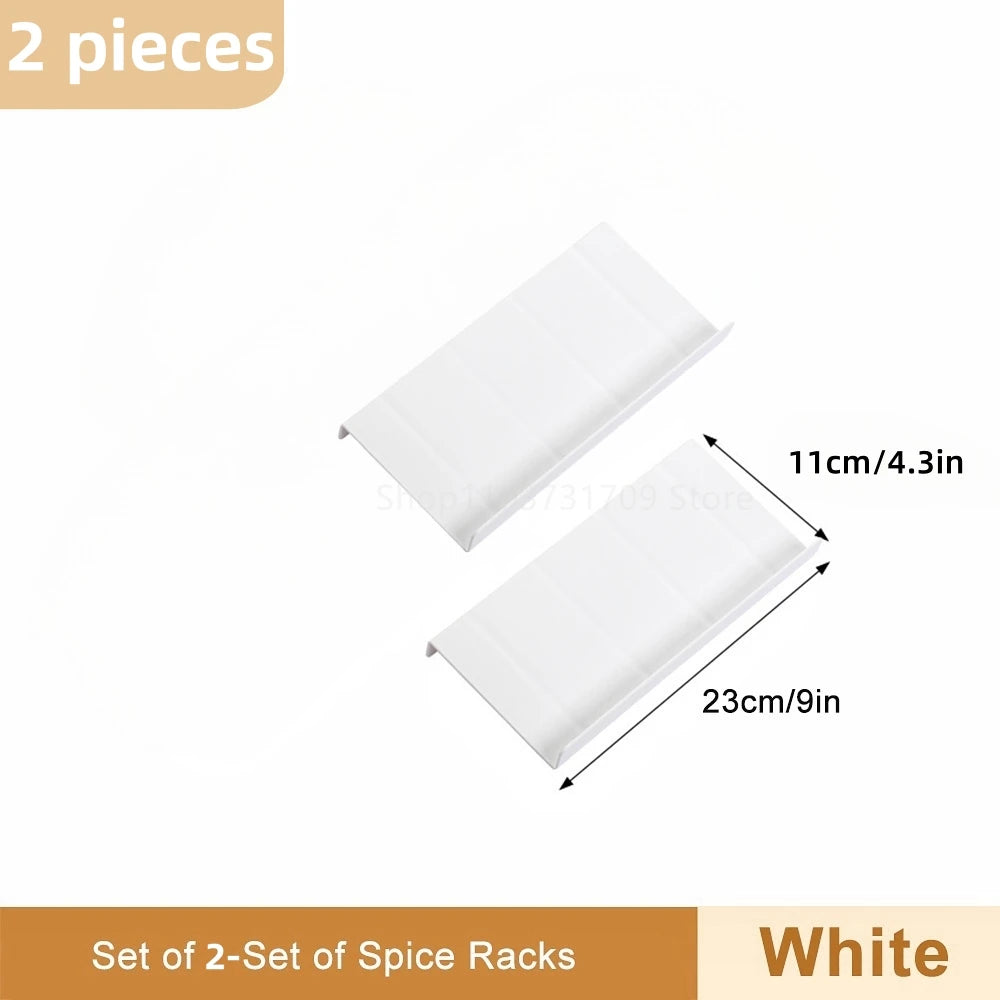 Drawer Spice Racks for Kitchen 4 Layers Adjustable Spice Rack
