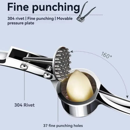 Garlic Press Anti-Skid Thickened Garlic