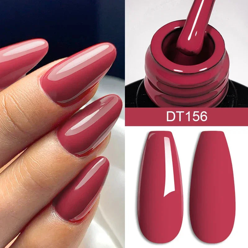 7ml Red Series Gel Nail Polish Glitter