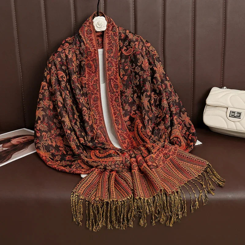 Luxury Cashmere Pashmina Shawl Scarves