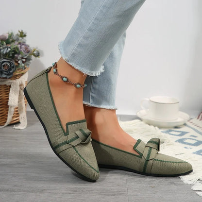 Loafers Ballet Flats Pointed Toe Barefoot Butterfly Shoes