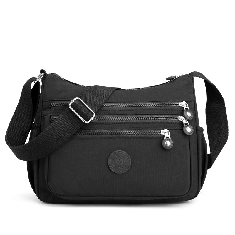 Shoulder Crossbody Waterproof Nylon Handbag