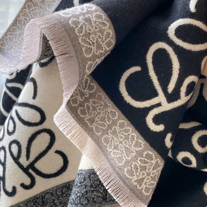 سكارف الكشمير الدافئ الفاخر