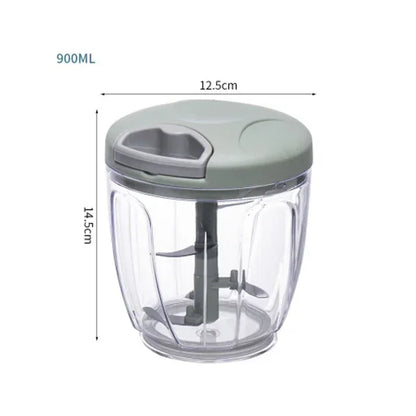 500/900ML Garlic Chopper Manual Garlic Press