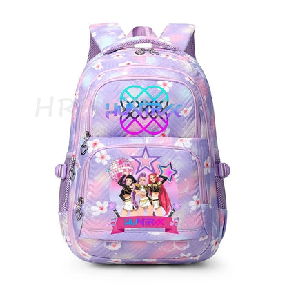 K-pop Demon Hunters Backpack Girls Boys Youth School Bags