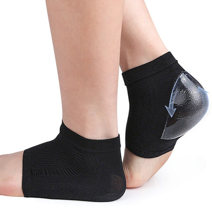 2PCS Gel Silicone Heel Protector Sleeve Heel Pads