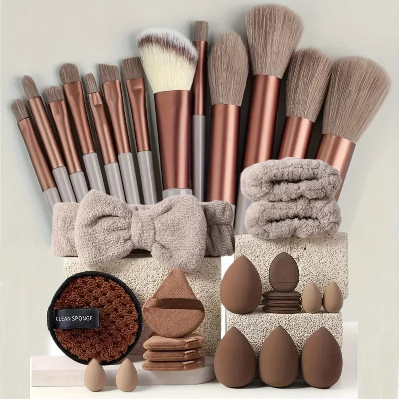 13/33pcs Professional Makeup Brush Set