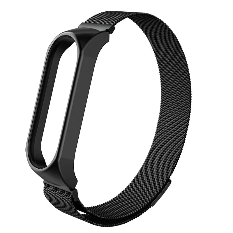 Strap for Xiaomi Mi Band 6 5 4 3 Metal Milanese Bracelet