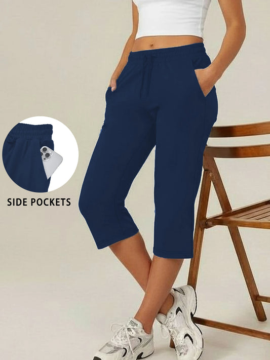 Capri Yoga Loose Soft  Pants