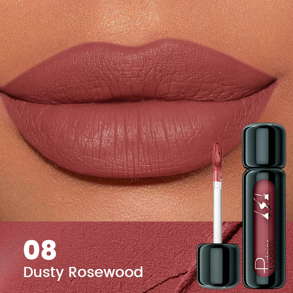 9 Colors Matte Lip Mousse Highly Pigmented Velvet Finish