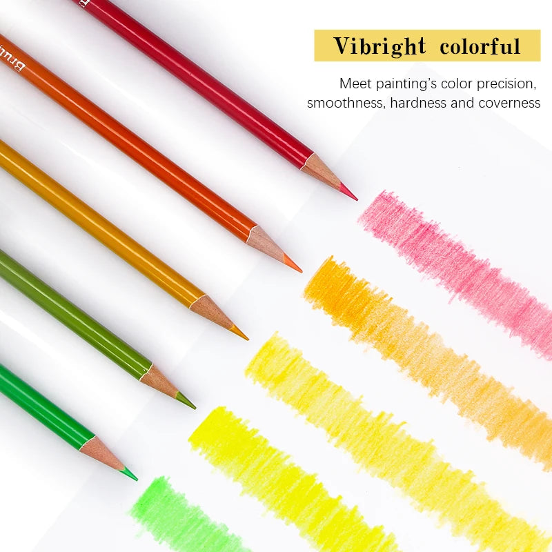48/72/120/150/160/180Colors Pencils Professional Oil Wood