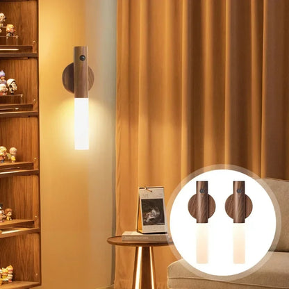 Magnetic LED Wall Lights USB Charge Smart Motion Sensing