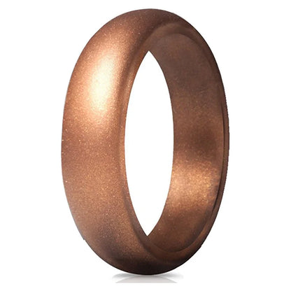 Silicone Hypoallergenic Crossfit Flexible Rubber Finger Rings