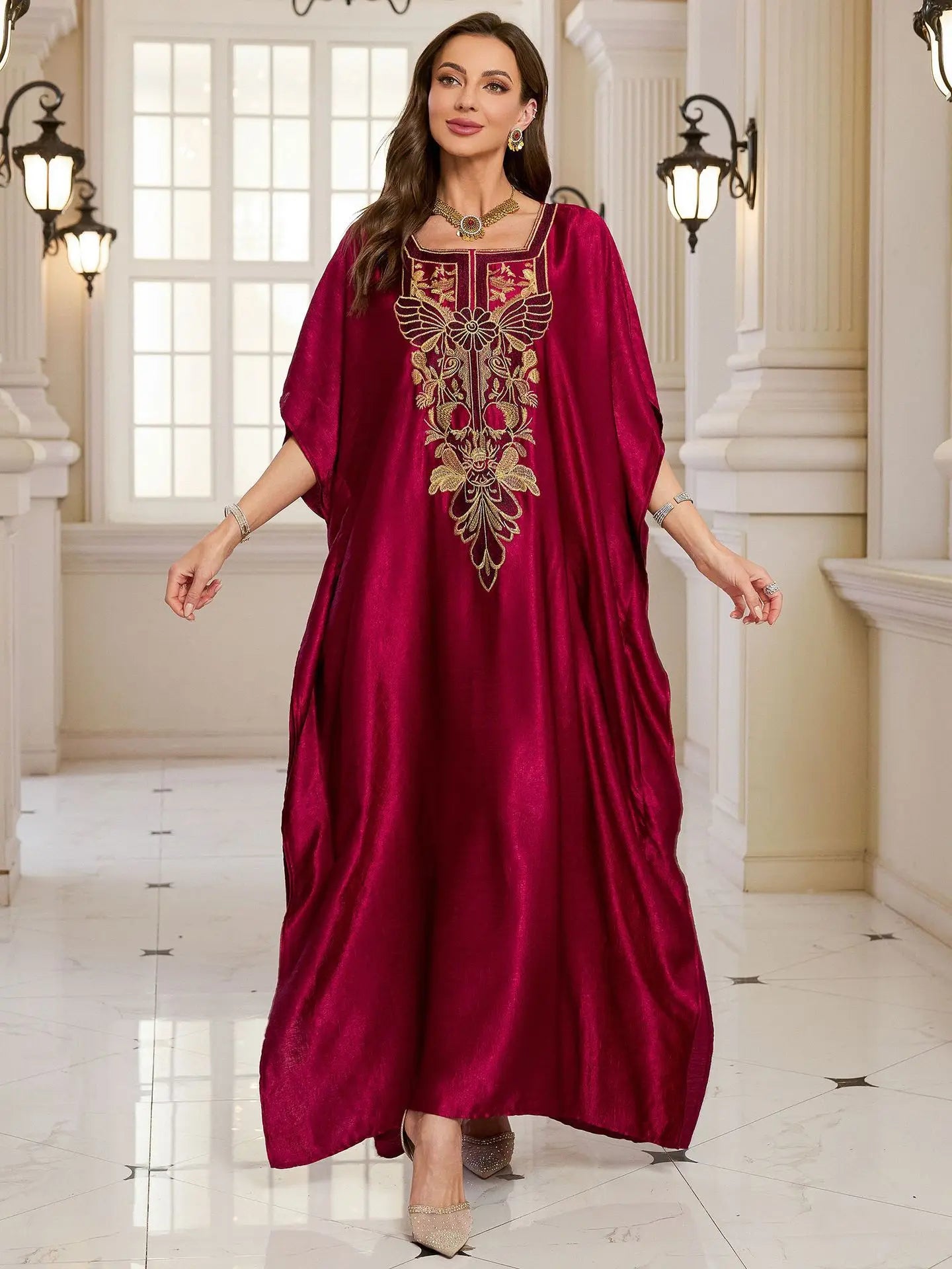 Long Caftans Plus Size Kaftan Dresses Moroccan Robe