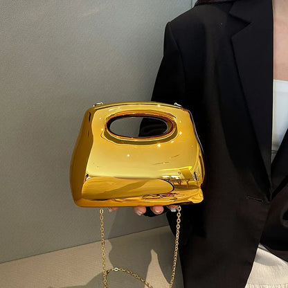 DANA Golden Acrylic Hobo Bags