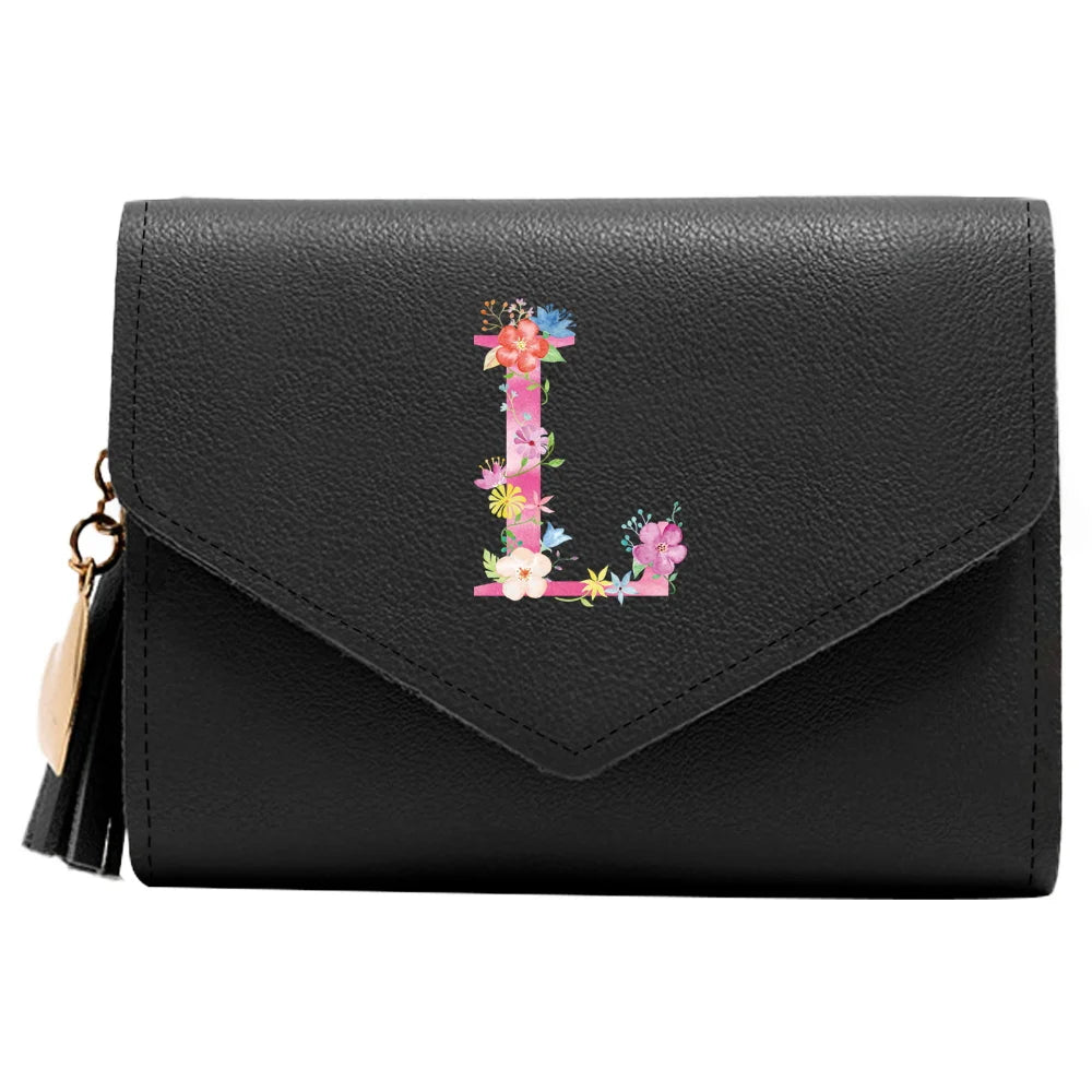 Mini Letter Slim Credit Card Holder Wallet