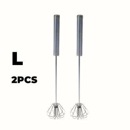 Stainless Steel Egg Beater Semi-Automatic Mixer