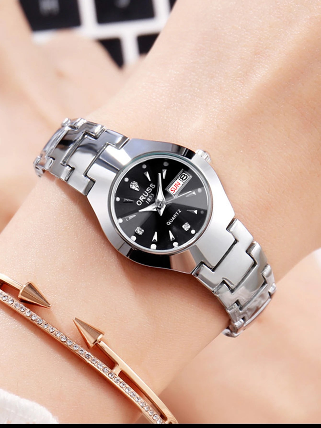 DANA Quartz Stainless Steel watch