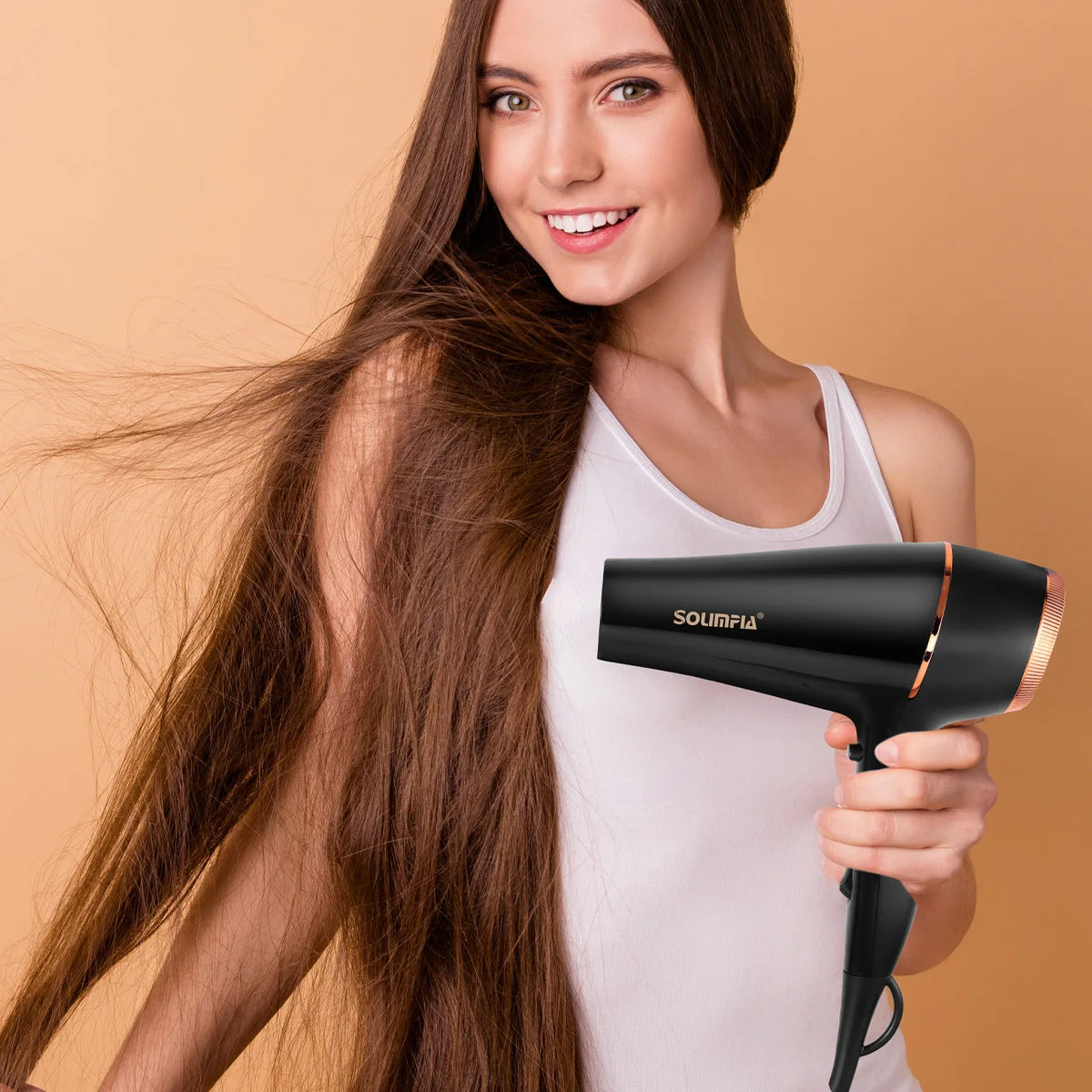6-Level Professional Hair Dryer Salon Industrial Grade Quick Drying High Temperature Hair