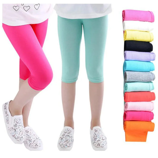 Cropped Candy Girls Leggings Skinny Pants
