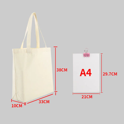 Large Capacity Canvas Shopping Bags