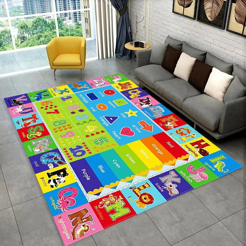 ABC Alphabet Floor Mat Cartoon Carpet