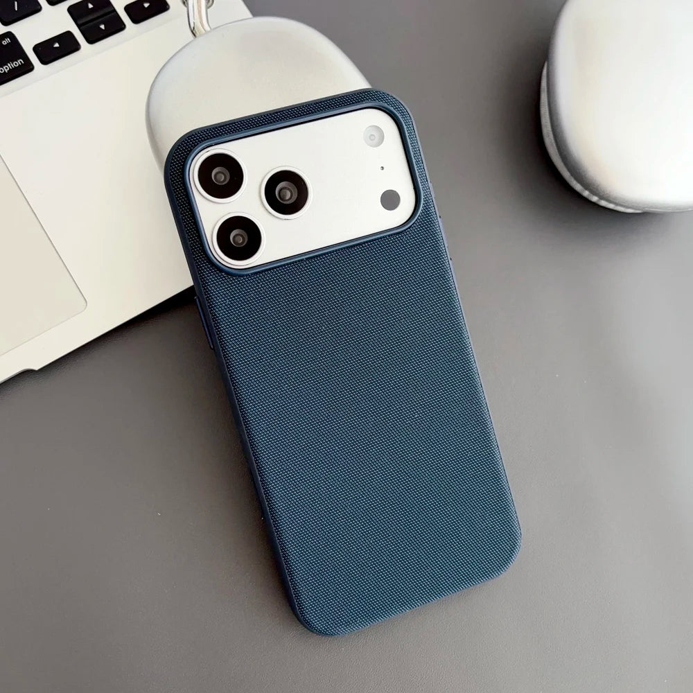 Magnetic Tech Woven Case For iPhone Cover