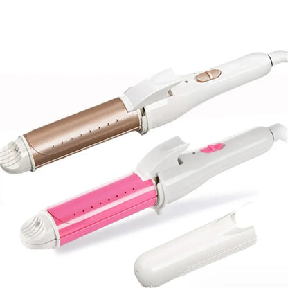 3 In 1 Gold Ceramic Hair Curling Iron Hair