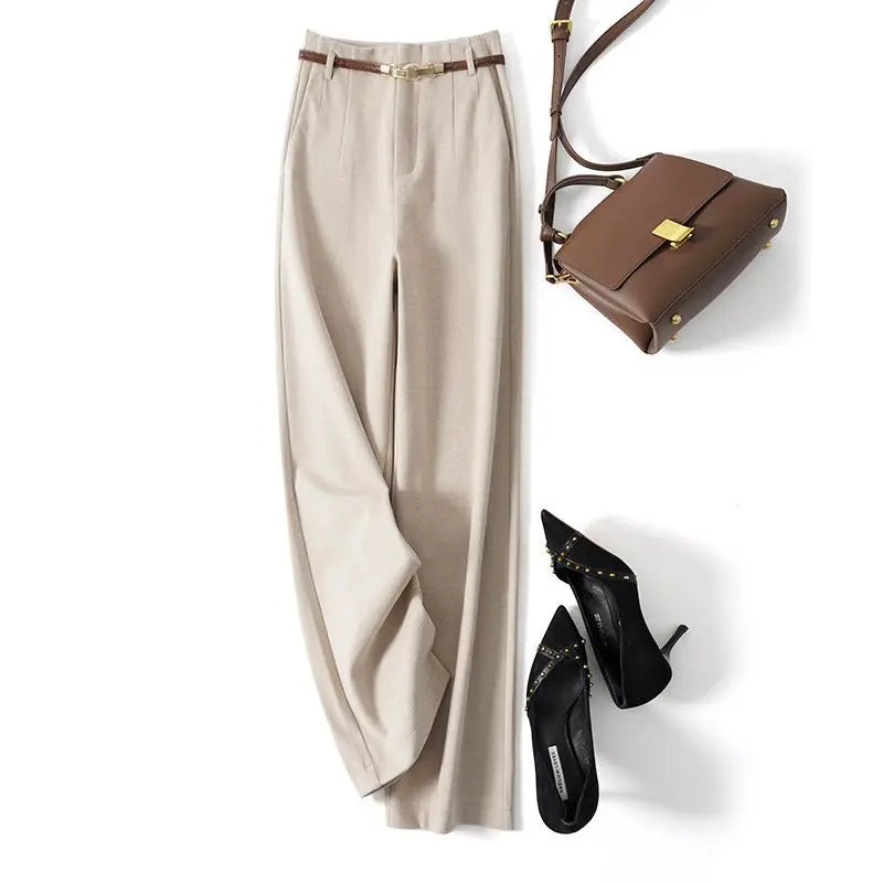 Korean High Waist Loose Wide Leg Pants