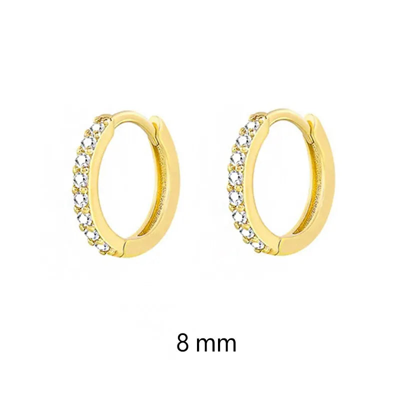 DANA Hoop Crystal Zirconia Earring