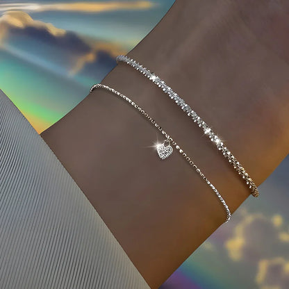 DANA Sparkling 925 Sterling Silver Bracelets