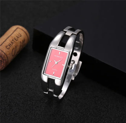 Bracelet Quartz Slim Band Bangle Watches
