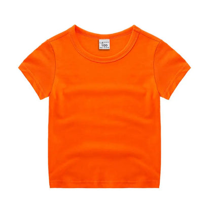 Summer Kids Short Sleeve T-Shirt Toddler Cotton T-Shirts
