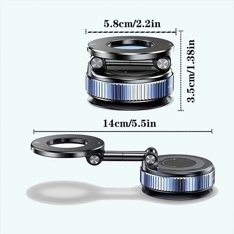 Magnetic Car Phone Holder 360 Degree Rotation