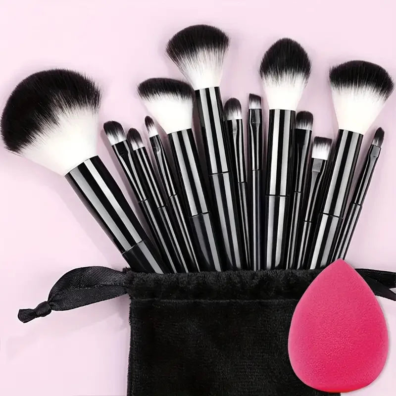 Makeup Brushes Set Foundation Eyeshadow Blush Powder
