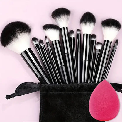 Makeup Brushes Set Foundation Eyeshadow Blush Powder