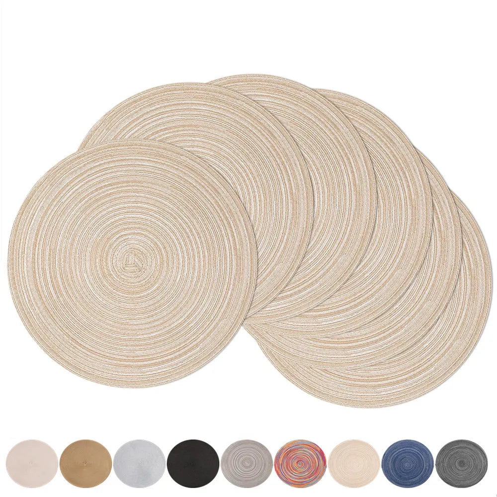 Dining Table 34cm Woven Heat Resistant Place Mats