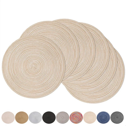 Dining Table 34cm Woven Heat Resistant Place Mats
