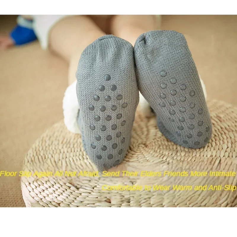 Pantuflas gruesas y esponjosas para el suelo