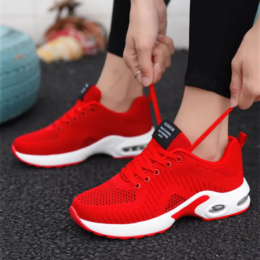 Lightweight Knitted Casual Flats Sneakers