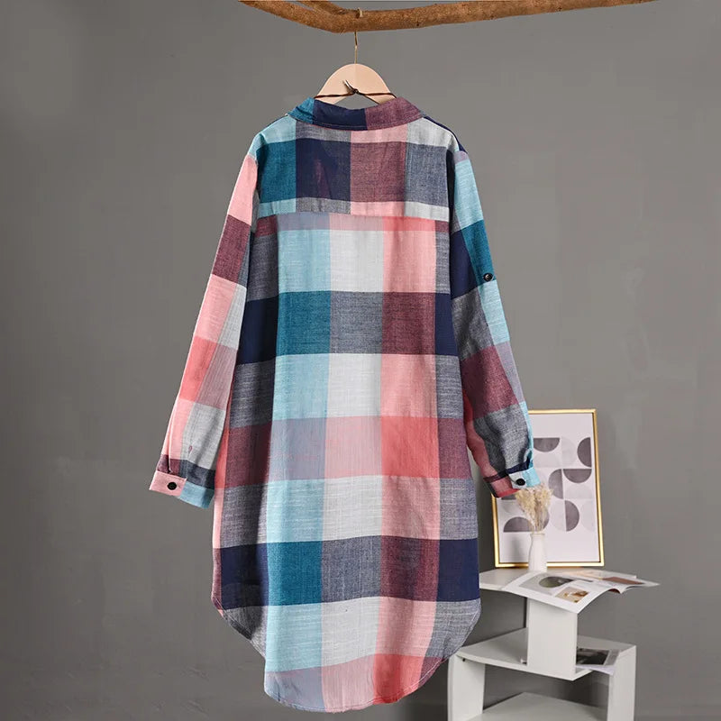 Plaid Long Sleeve Long Sleeve Shirts