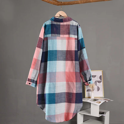 Plaid Long Sleeve Long Sleeve Shirts