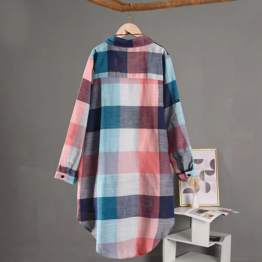 Plaid Long Sleeve Long Sleeve Shirts