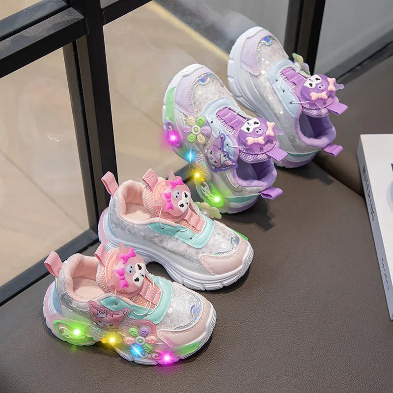 Children's Sports Illuminating School Shoes
