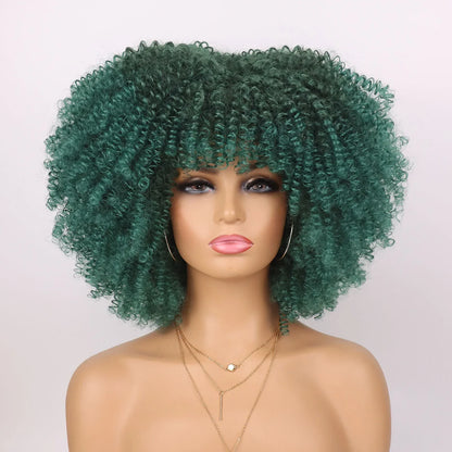 Synthetic Short Curly Wigs