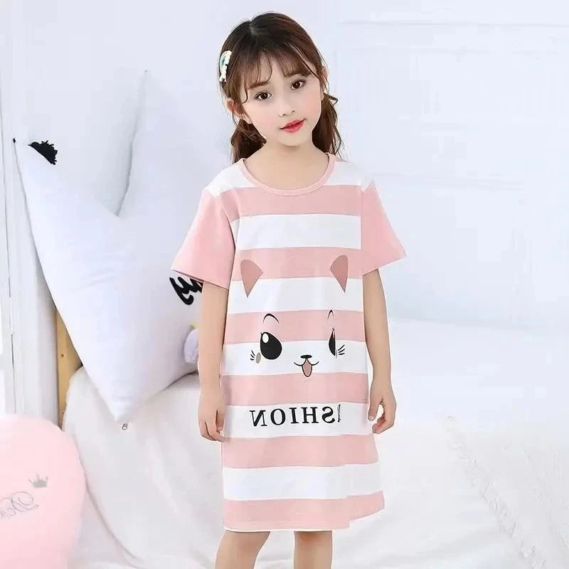 100% Cotton Cartoon Nightdress