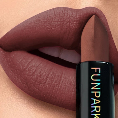 25-Color Matte Lipstick Waterproof Long Lasting  Velvet Finish Lip Tint