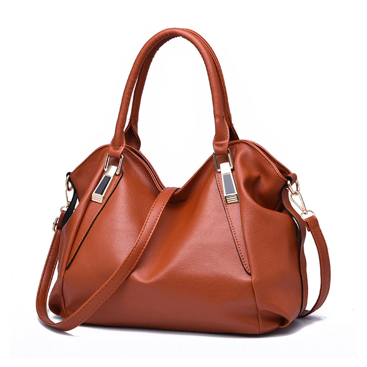 Soft Leather Handbag Classic Large Capacity Bags