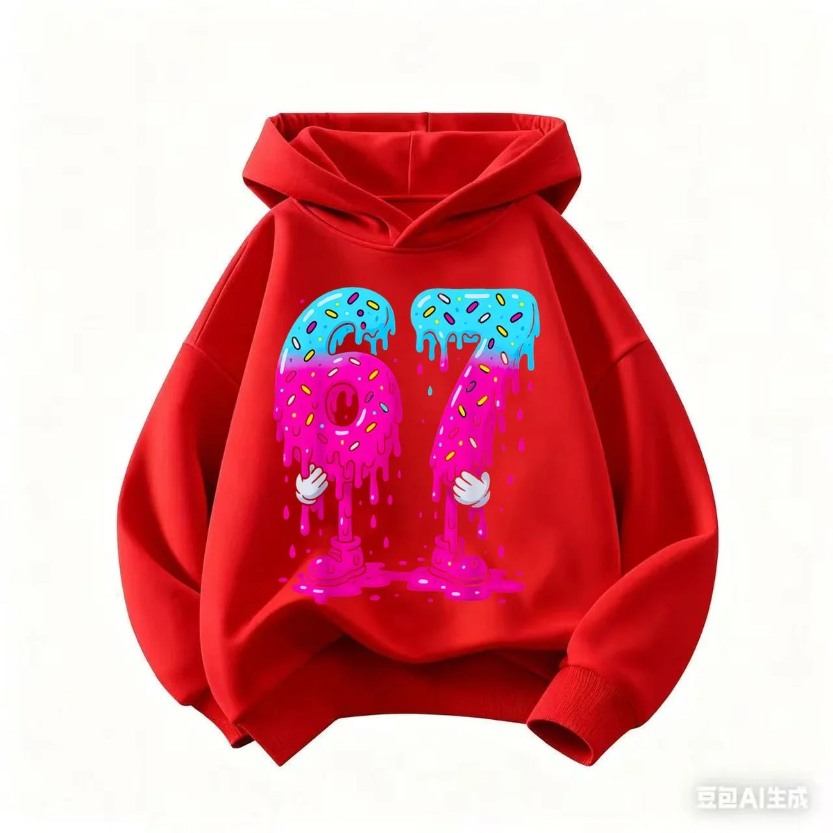 Autumn SIX SEVEN Funny Level 67 Chaos Hooded