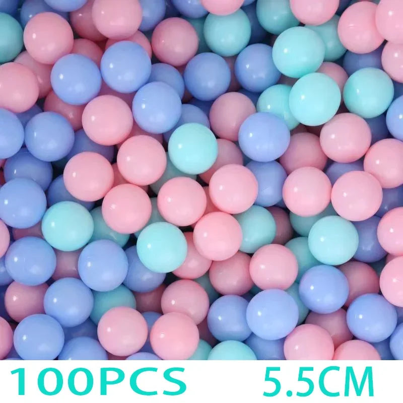 Ball Pit Balls Pack Star and Round BPA Soft Plastic Balls